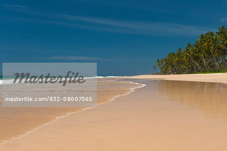 Beach on South coast, near Unawatuna; Sri Lanka