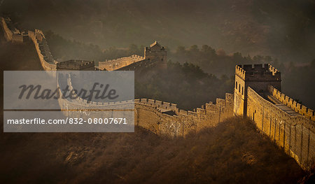 View Of Great Wall; China