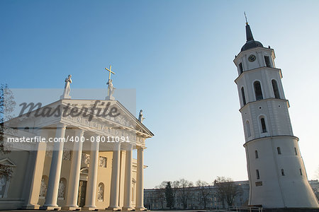 Cathedral Square and its tower