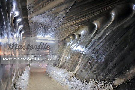 Inside the salt mine