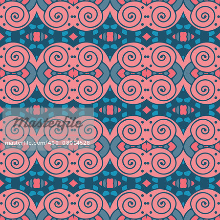 Seamless background with  geometrical drawing. Vector illustration.