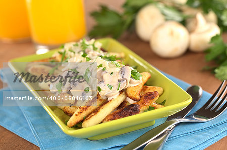 Schupfnudeln with Mushroom Sauce