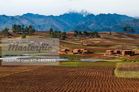 South America, Peru, Cuzco region, Urubamba Province, Inca sacred valley