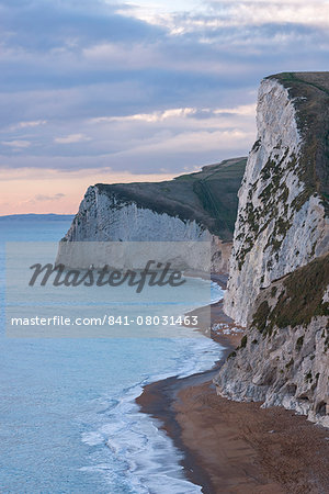 Bat's Head cliff on the Jurassic Coast, UNESCO World Heritage Site, Durdle Door, Dorset, England, United Kingdom, Europe