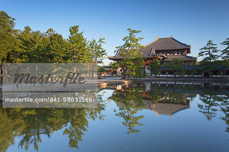 Todaiji Temple at dawn, UNESCO World Heritage Site, Nara, Kansai, Japan, Asiapan