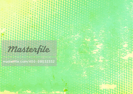 Grunge background with paper texture of green color