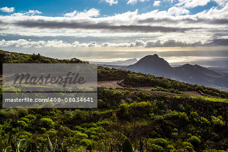 Beautiful landscape of Tenerife, Canary Islands. Spain