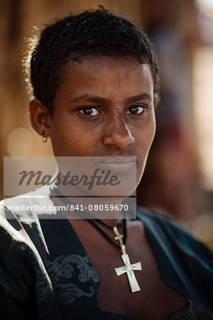 Portrait of Tergo, Lalibela, Ethiopia, Africa