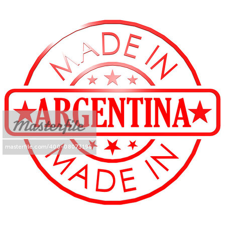 Made in Argentina red seal