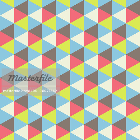 Abstract geometric seamless pattern. Vector Illustration.  Background for business presentation.