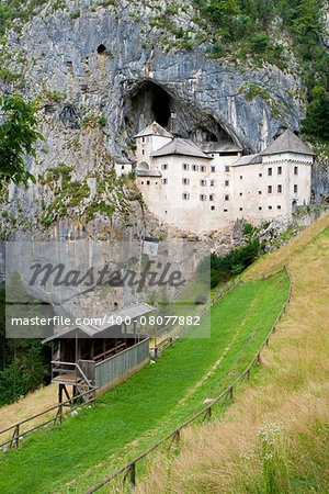 Predjama Castle (also known as Predjamski Grad) is a Renaissance castle built within a cave mouth in southwestern Slovenia