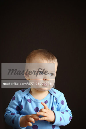 Portrait of a 15 months baby boy