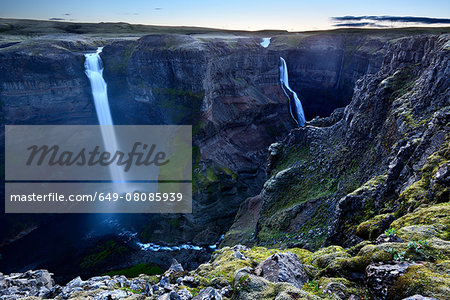 Haifoss Waterfall, Iceland Haifoss Waterfall, Iceland