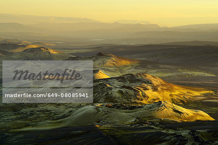 Lakagigar volcanic craters, Skaftafell National Park, Iceland Lakagigar volcanic craters, Skaftafell National Park, Iceland