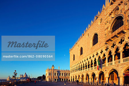 Europe, Italy, Veneto, Venice, San Marco, St Marks square, Doges Palace