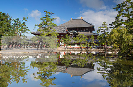 Todaiji Temple (UNESCO World Heritage Site), Nara, Kansai, Japan