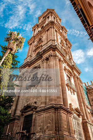 Cathedral in Malaga, Andalusia, Spain