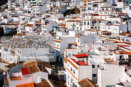 Charming little white village of Mijas. Costa del Sol, Andalusia. Spain