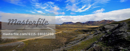 Mountain scenery, Landmannalaugar, Iceland