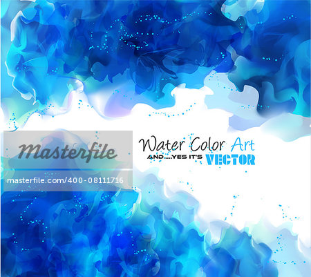 Watercolor Background and yes... it's vector! To use for poster, flyer background, page covers, letterheads, hipster stuff, business cards, brochures template and so on