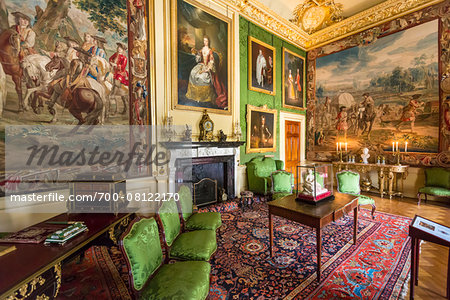 Green Drawing Room Blenheim Palace Woodstock Oxfordshire
