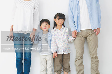 Young Japanese family