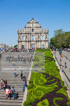 China,Macau,Ruins of St Paul's Church