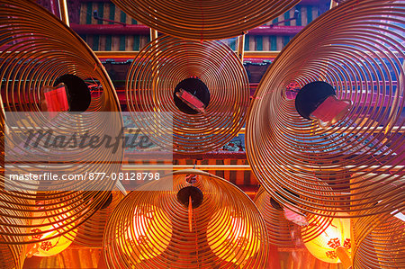 China,Hong Kong,Hollywood Road,Man Mo Temple