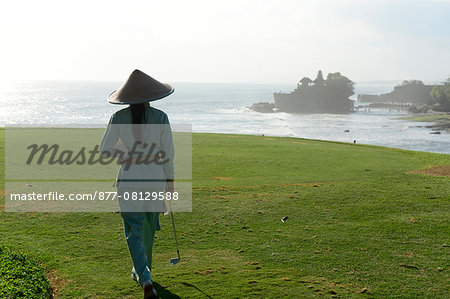 Pan Pacific Nirvana Bali Resort and Golf and Tanah Lot temple  in Bali island, Indonesia, South East Asia