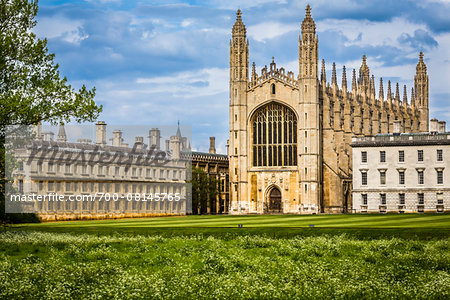 King's College Chapel, Cambridge University, Cambridge, Cambridgeshire, England, United Kingdom
