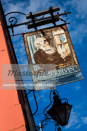 Close-up of pub sign, King's Lynn, Norfolk, England, United Kingdom
