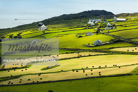 Scenic, coastal view of Caherdaniel, along the Ring of Kerry, County Kerry, Ireland Scenic, coastal view of Caherdaniel, along the Ring of Kerry, County Kerry, Ireland