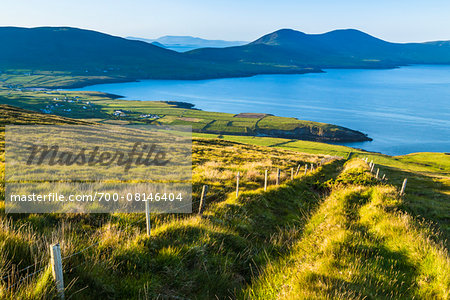 Scenic, coastal view, St Finian's Bay, along the Skellig Coast on the Ring of Kerry, County Kerry, Ireland