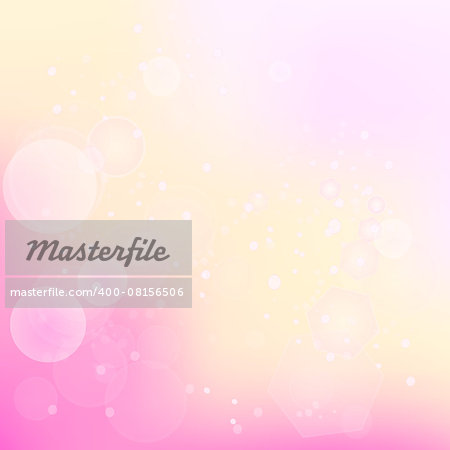 Abstract Pink Background.  Pink Yellow Blurred Texture.
