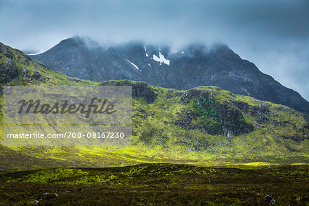 Scottish Highlands near Glencoe, Scotland, United Kingdom