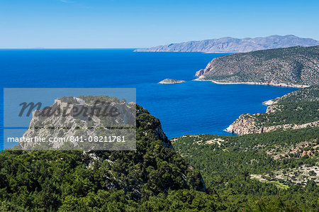 The castle of Monolithos, Rhodes, Dodecanese Islands, Greek Islands, Greece, Europe