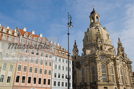 Frauenkirche and Neumarkt, Dresden, Germany