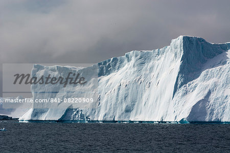 Icebergs in Ilulissat icefjord, UNESCO World Heritage Site, Greenland, Denmark, Polar Regions