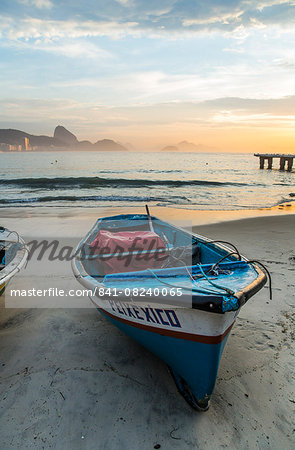 Copacabana Beach, Rio de Janeiro, Brazil, South America