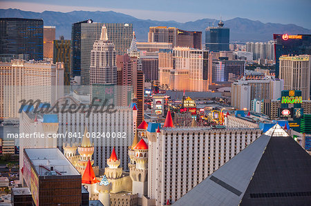 The Strip, Las Vegas, Nevada, United States of America, North America