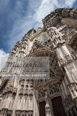 The Cathedral of Saint Gatien in Tours, Indre-et-Loire, Centre, France, Europe