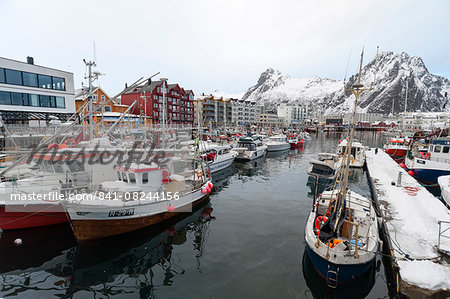 Svolvaer, Lofoten Islands, Nordland, Arctic, Norway, Scandinavia, Europe