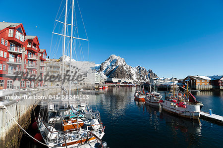 Svolvaer, Lofoten Islands, Nordland, Arctic, Norway, Scandinavia, Europe