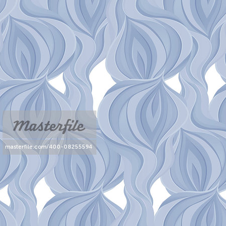 Vector illustration of Abstract seamless blue pattern