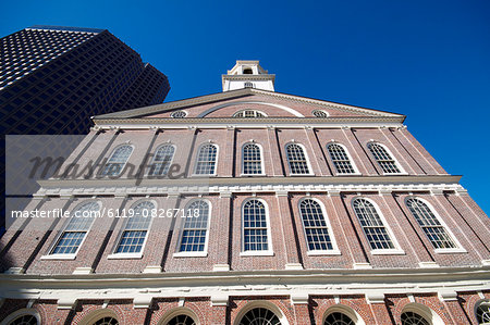 Faneuil Hall, Boston, Massachusetts, New England, United States of America, North America