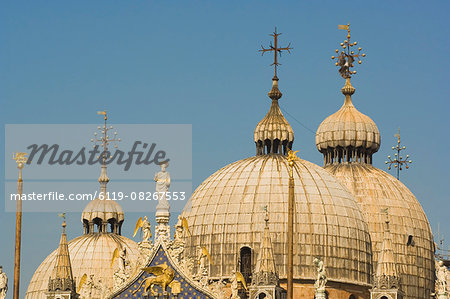 Domes of Basilica di San Marco,Venice,Italy