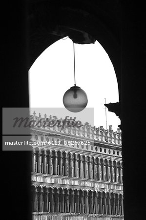 San Marco through Arch,Venice,Italy San Marco through Arch,Venice,Italy