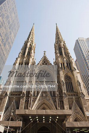 St. Patrick's Cathedral, 5th Avenue, Manhattan, New York City, New York, United States of America, North America