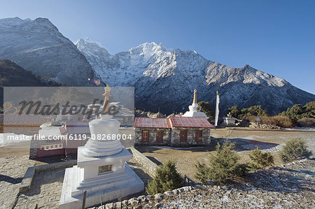 Tengboche Monastery, Tengboche, Solu Khumbu Everest Region, Sagarmatha National Park, Himalayas, Nepal, Asia