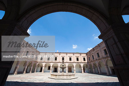 Palacio Clavijero, Morelia, UNESCO World Heritage Site, Michoacan state, Mexico, North America